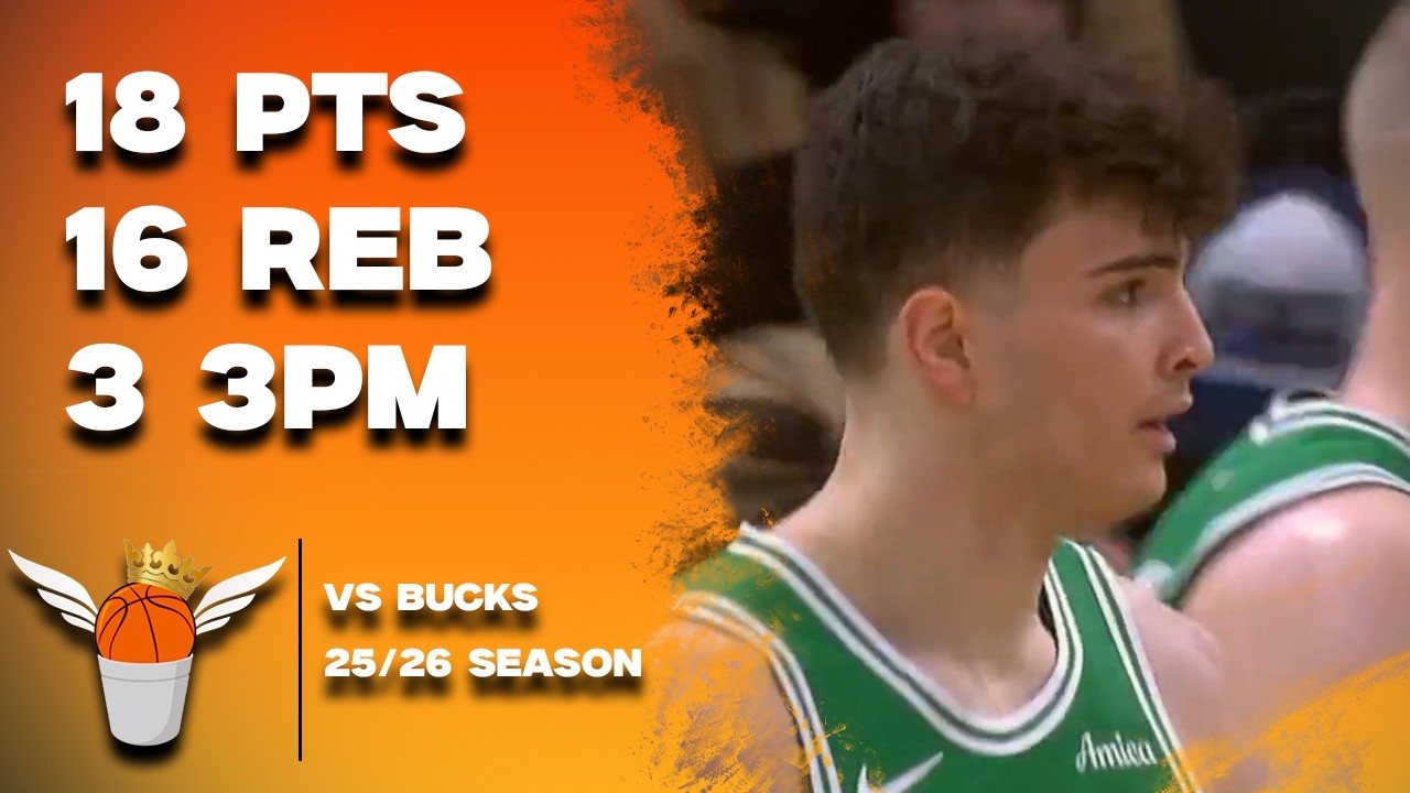 Hugo Gonzalez Career High 18 Points vs Bucks Full Highlights! (3/2/2026)