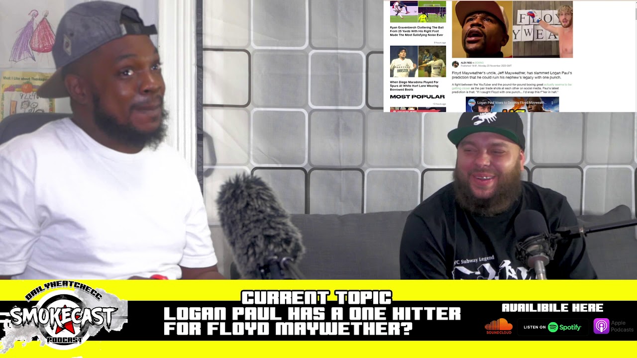 Jake Paul Has A One Hitter For Floyd Mayweather ? | DailyHeatChecc Smokecast