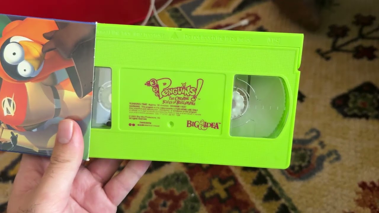 3 2 1 Penguins: The Cheating Scales Of Bullamanka 2001 VHS