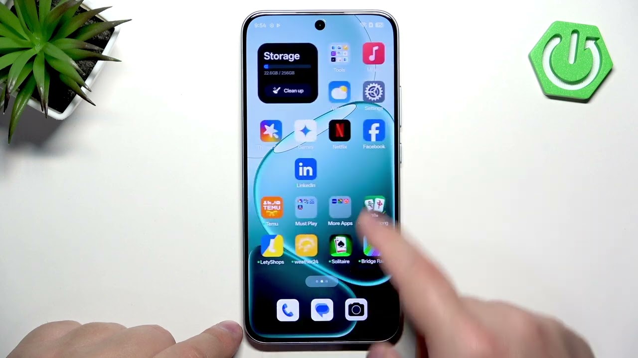 Как скрыть приложения на OPPO A6 Pro 5G