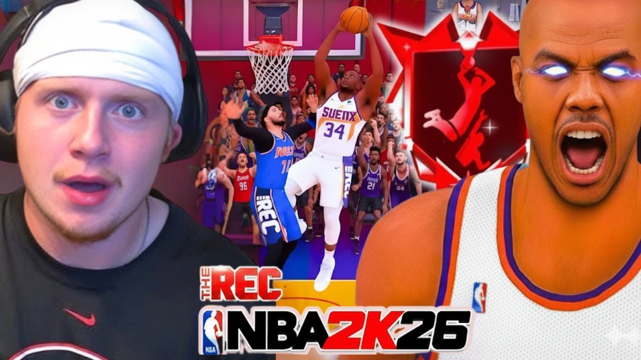 6'6 Charles Barkley build DOMINATES as the center in NBA2K26!