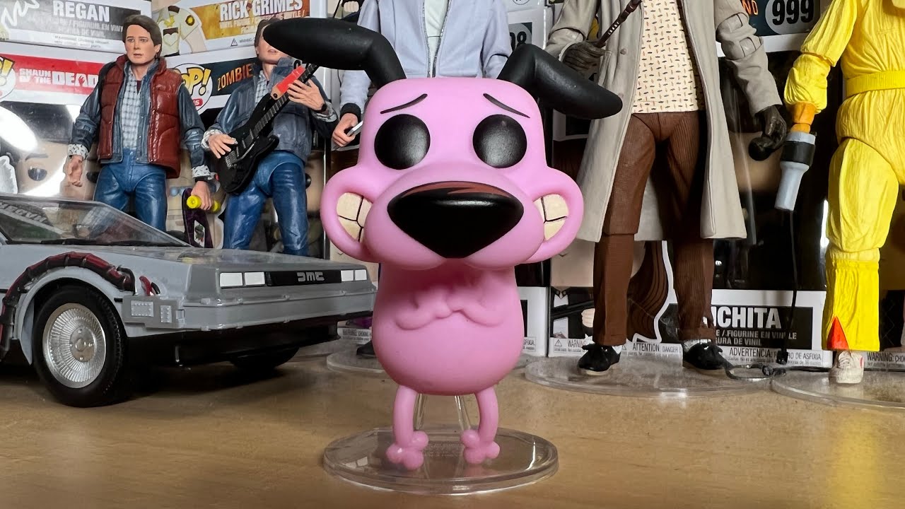 Funko Pop! Cartoon Network - Courage the Cowardly Dog Unboxing