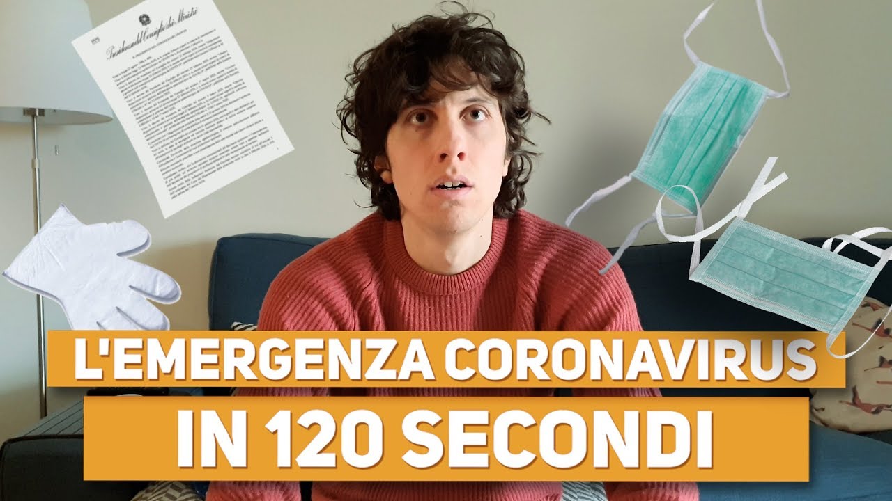 L'EMERGENZA CORONAVIRUS in 120 SECONDI
