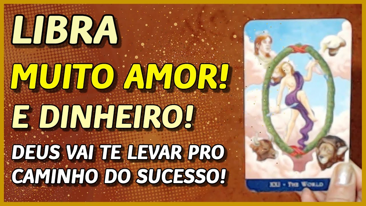 LIBRA ♎️ // MUITO AMOR E DINHEIRO! - DEUS VAI TE LEVAR PRO CAMINHO DO SUCESSO!