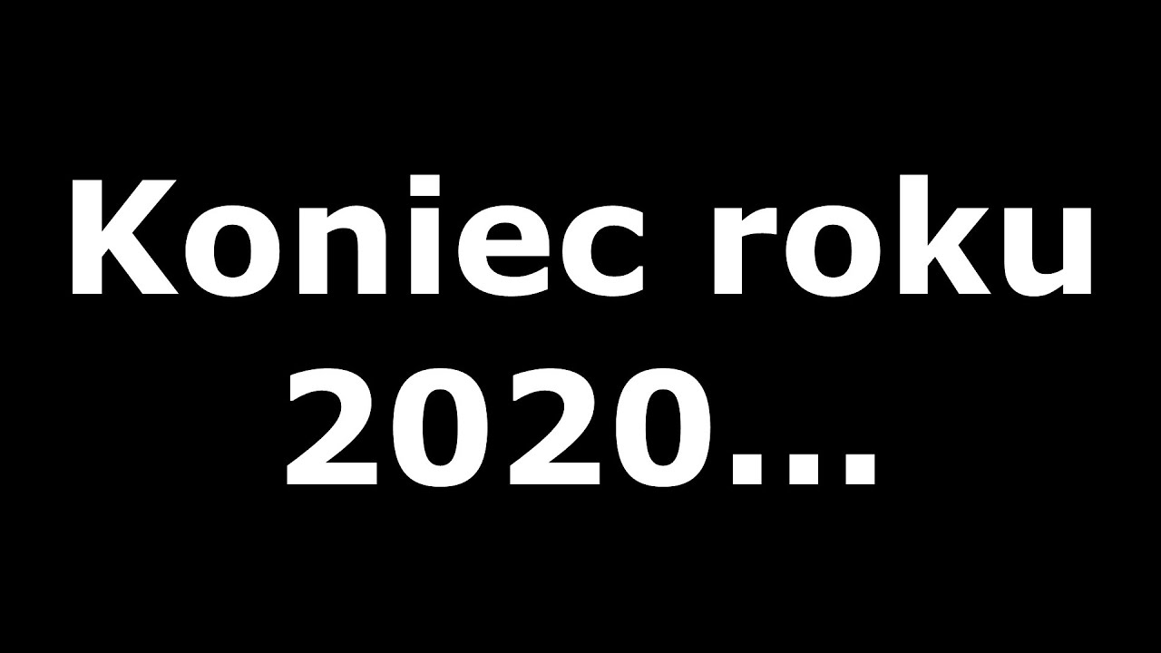 Podsumowanie roku 2020