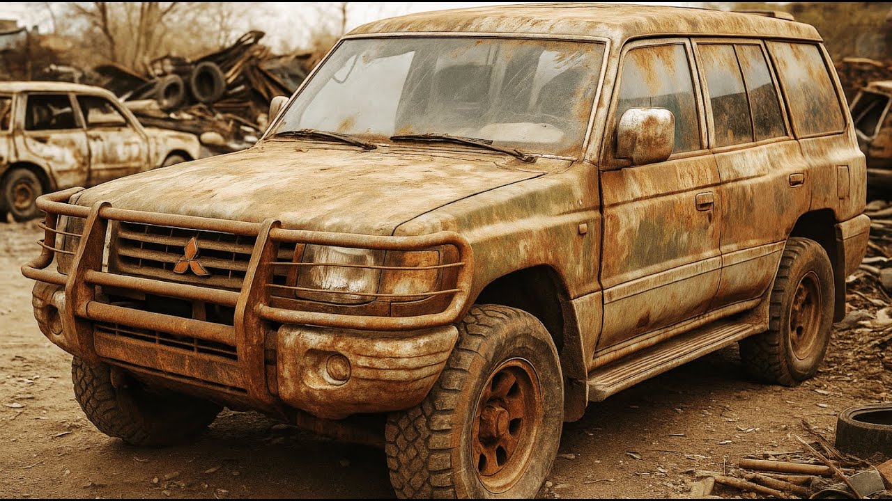 Abandoned Mitsubishi Pajero 2030 Restoration | Complete Transformation and Repair