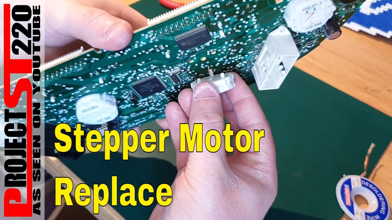 Ford stepper motor replace and led change