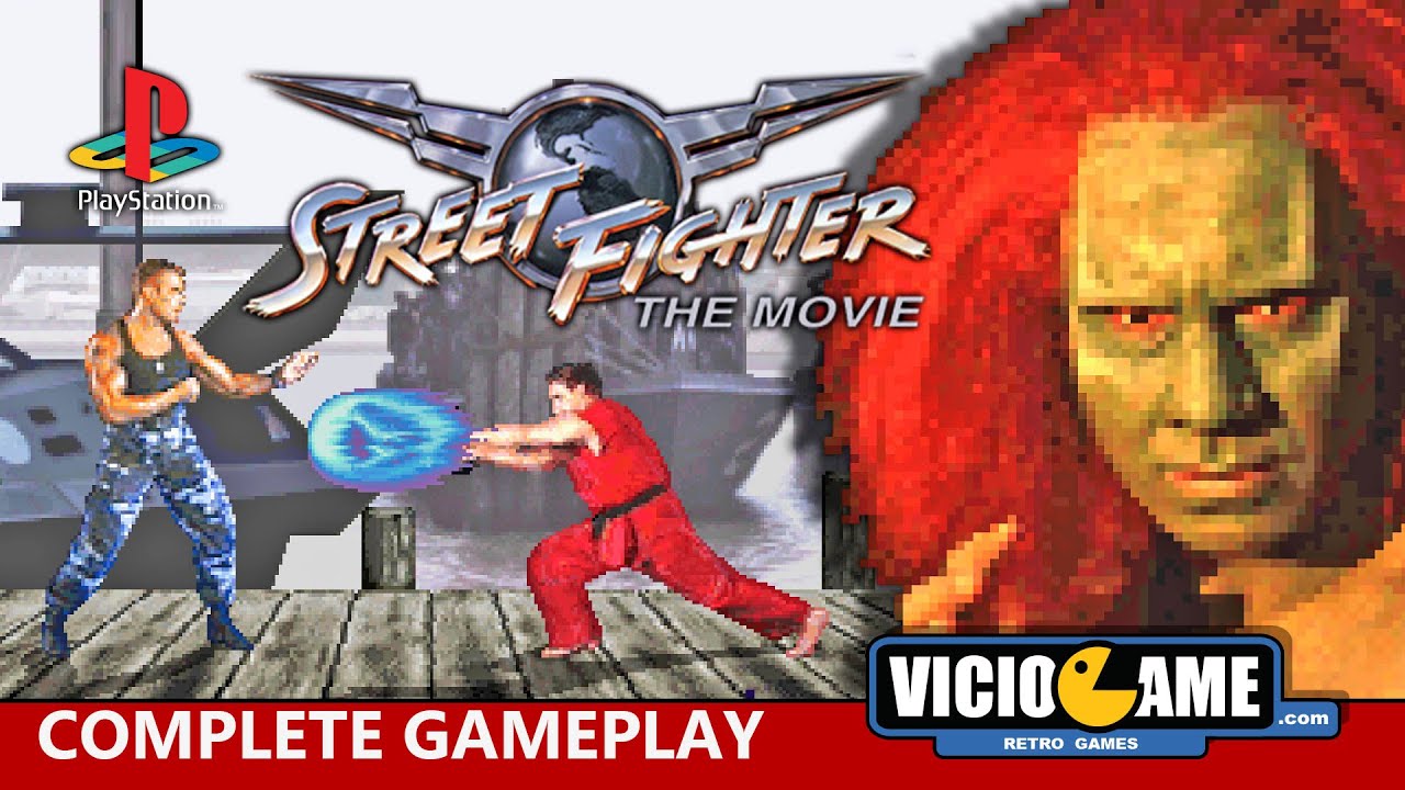 🎮 Street Fighter: The Movie (PlayStation) Complete Gameplay