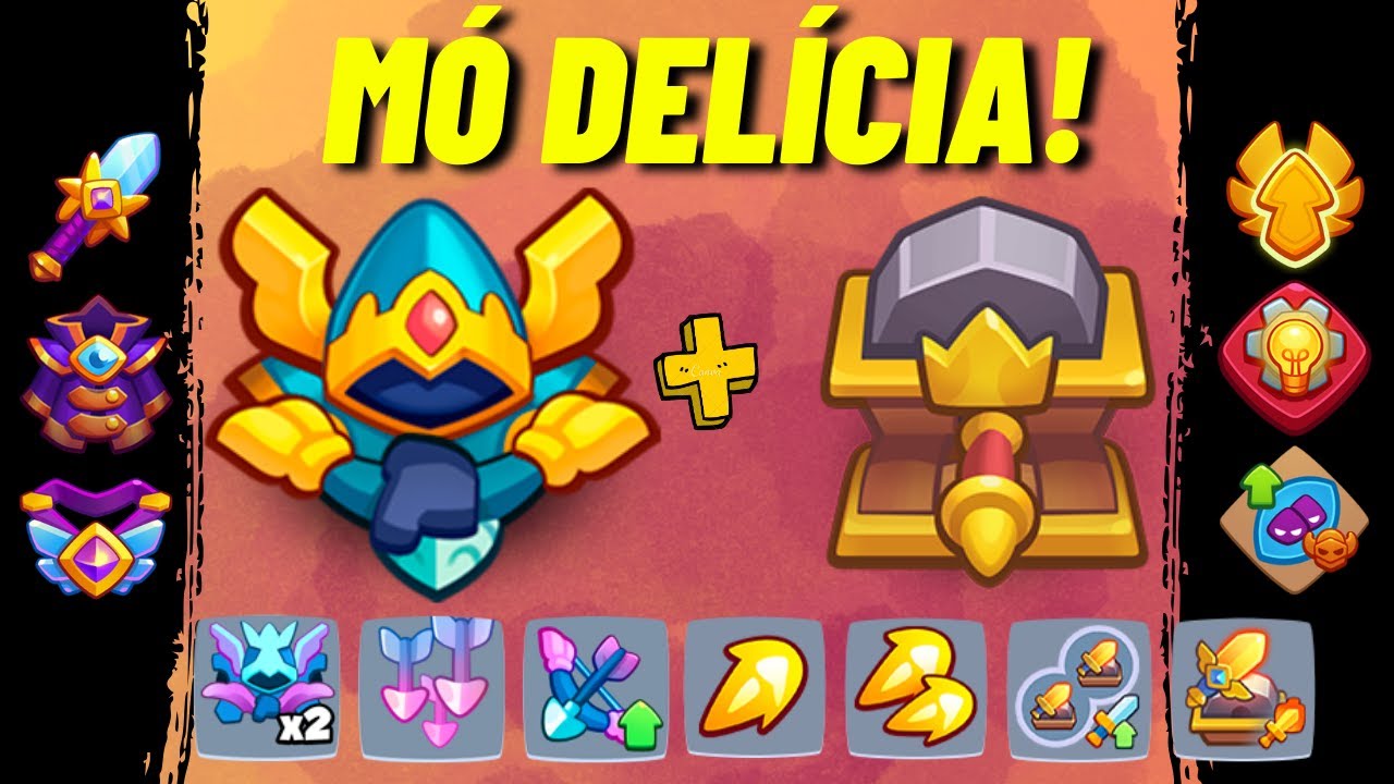 Rush Royale - Bóreas e Mó l Eu já sei os nerfs? l Gameplay português PT-BR