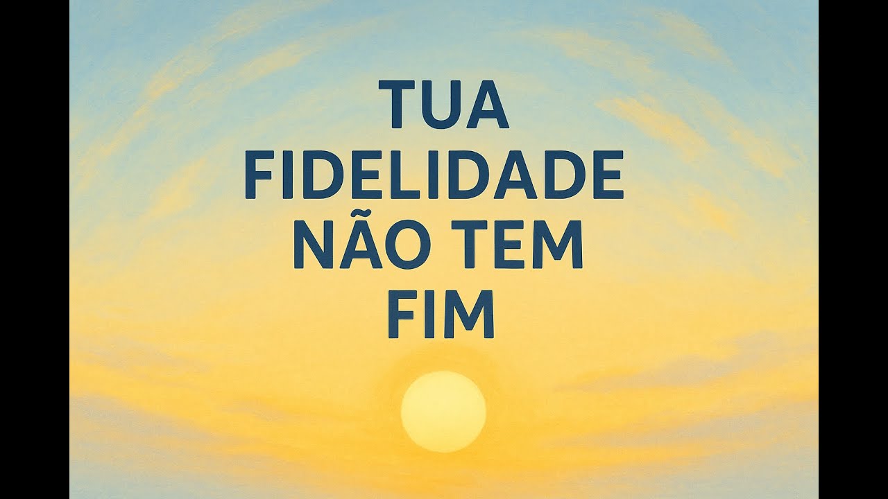 Grande é Tua Fidelidade 🎶 Música de Esperança e Renovação