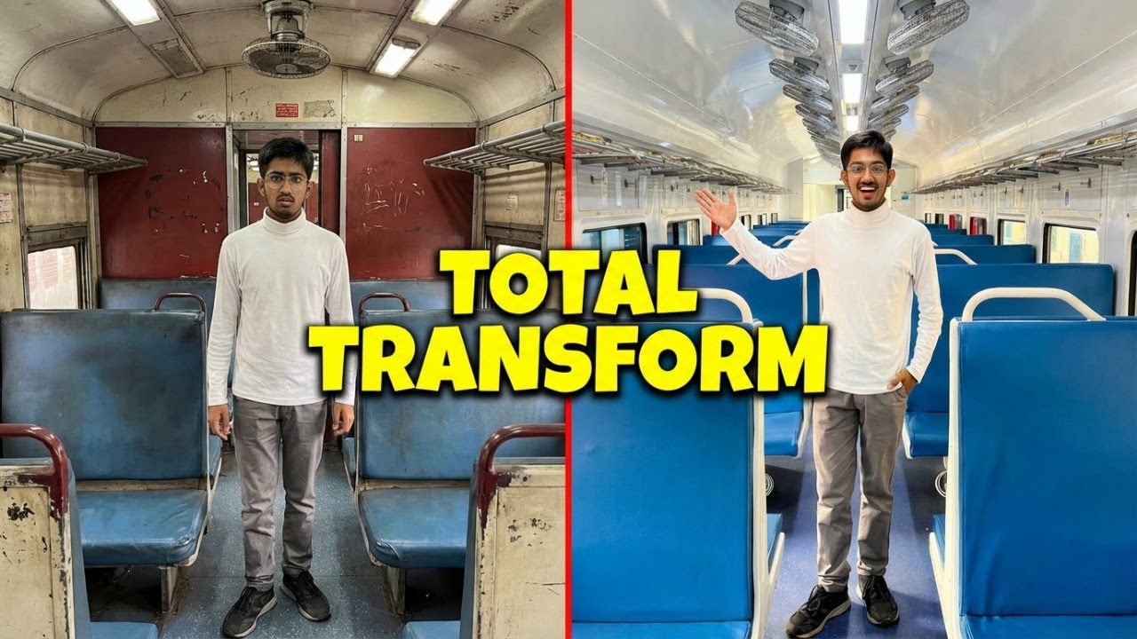 BIG UPGRADE! 🔥 22930 Vadodara–Dhanu Road SF Express Now with LHB Coaches | Full Journey 🚆