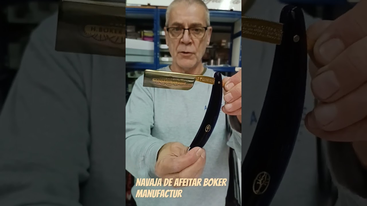 Navaja de afeitar Boker Manufactur