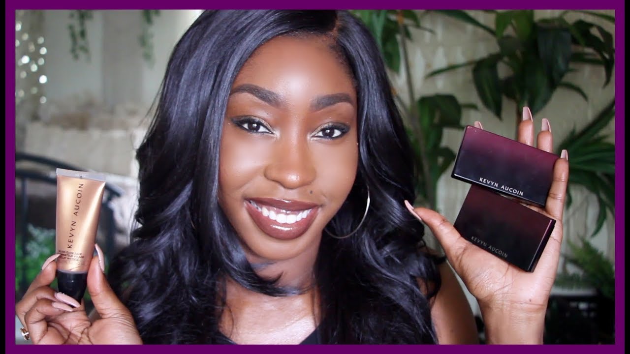 *NEW* Kevyn Aucoin Make-Up ||  Glass Glow Face & Body Gloss, Sundown Deep Bronzer & Blush