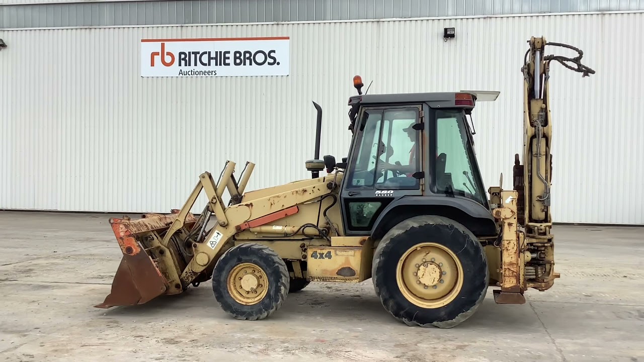 2001 Case 580SLE 4x4 Loader Backhoe I St Aubin, France Auction - 29 & 30 September