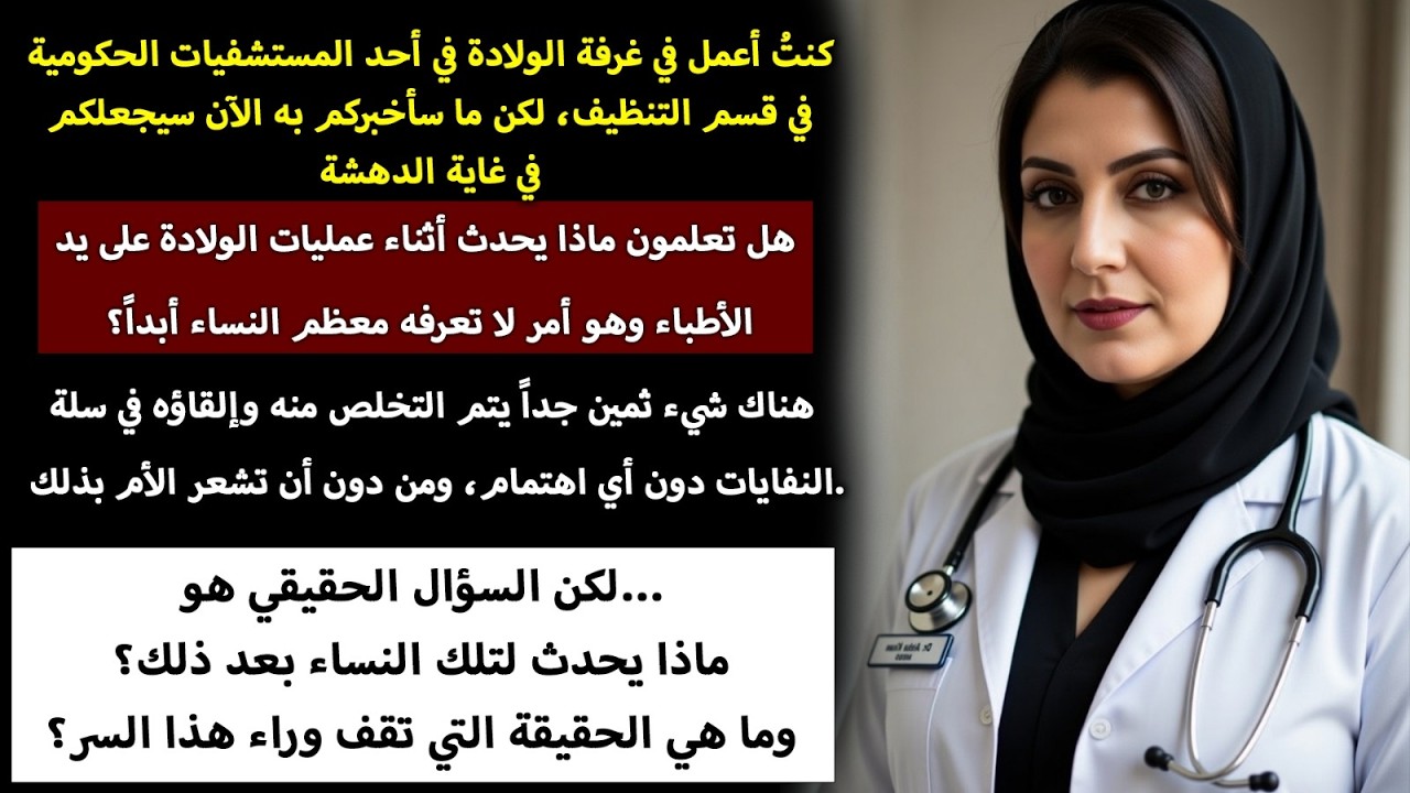 لن تصدق ما يرميه الأطباء في قمامة غرفة الولادة… هذا الشيء جعل عاملة نظافة مليونيرة! 😱💰