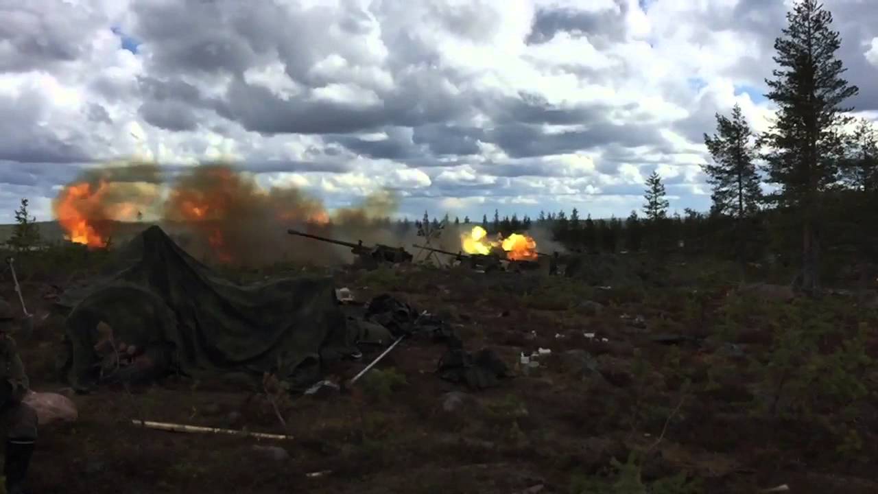 Firing our cannons! (130 K 54 / M-46)