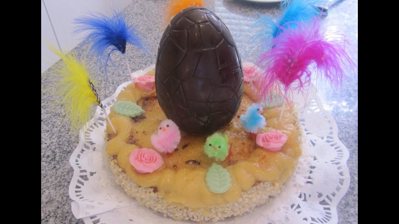 Mona de Pascua, Pastel de Yema Quemada
