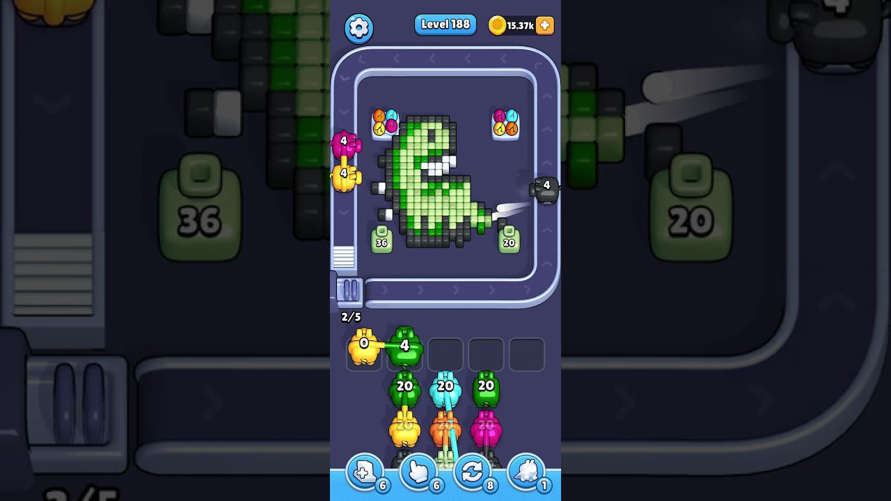 Pixel flow level 188 slow speed 