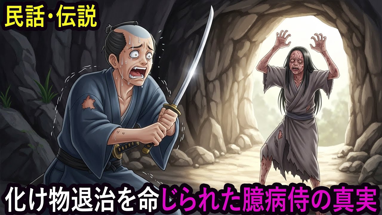 化け物退治を命じられた侍、村で目にした意外な真実｜野談｜伝説｜昔話｜説話｜民話