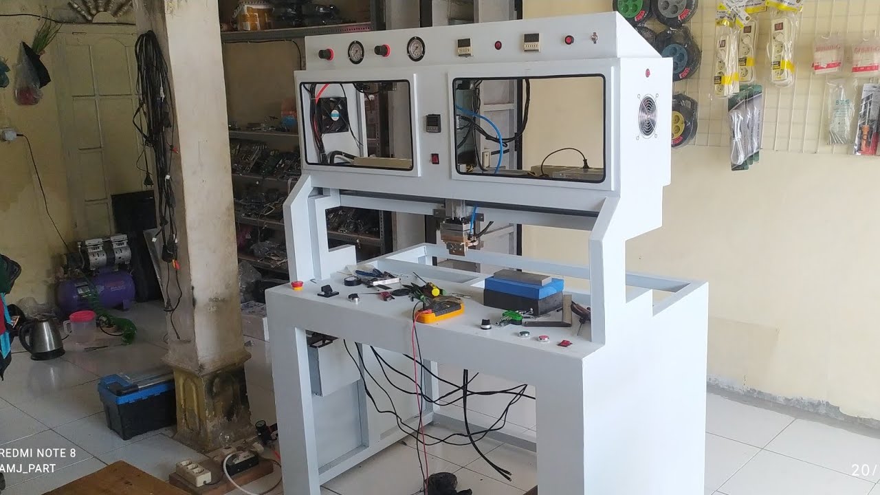 Proses Pembuatan mesin bonding lcd Part 2