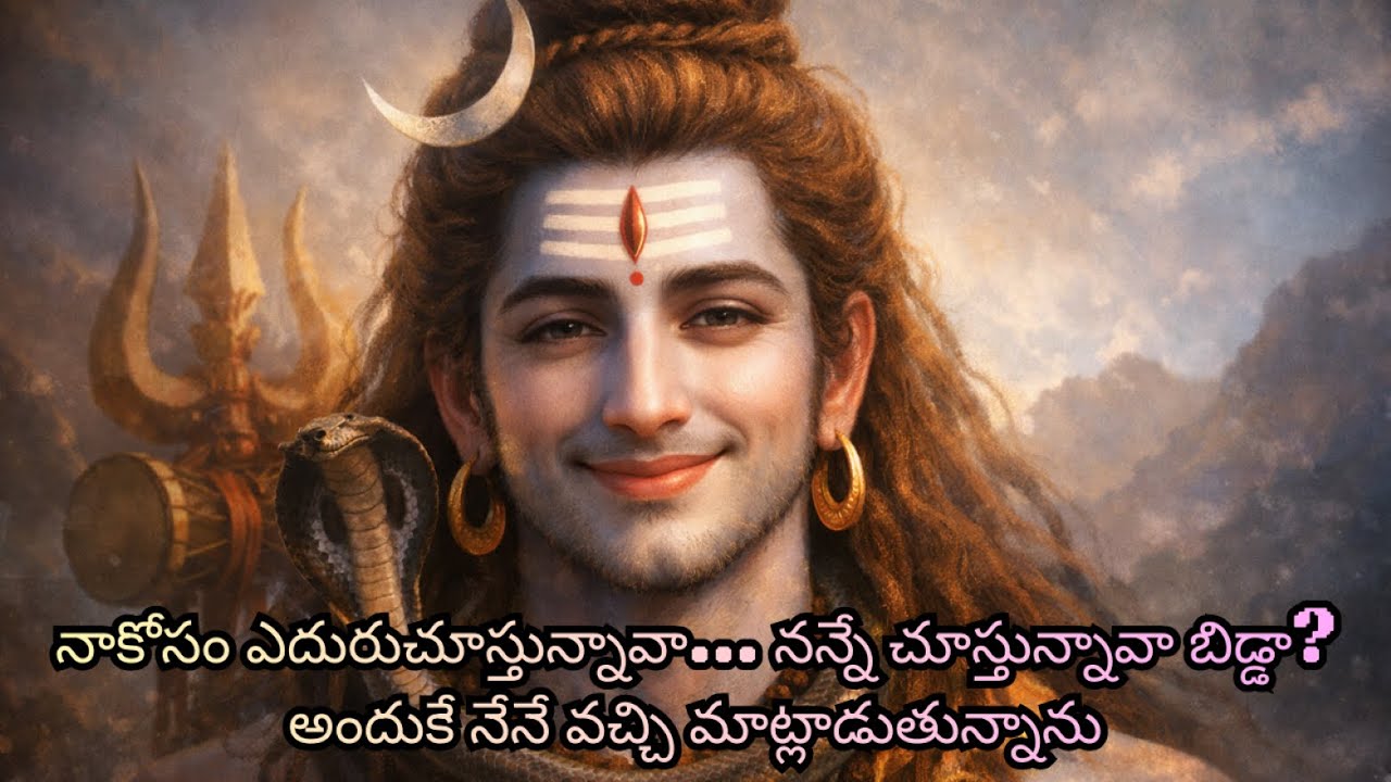 నా మాటలు నీ కంటపడటం నీ పూర్వజన్మ సుకృతం బిడ్డా | Lord Shiva Motivational Speech Telugu