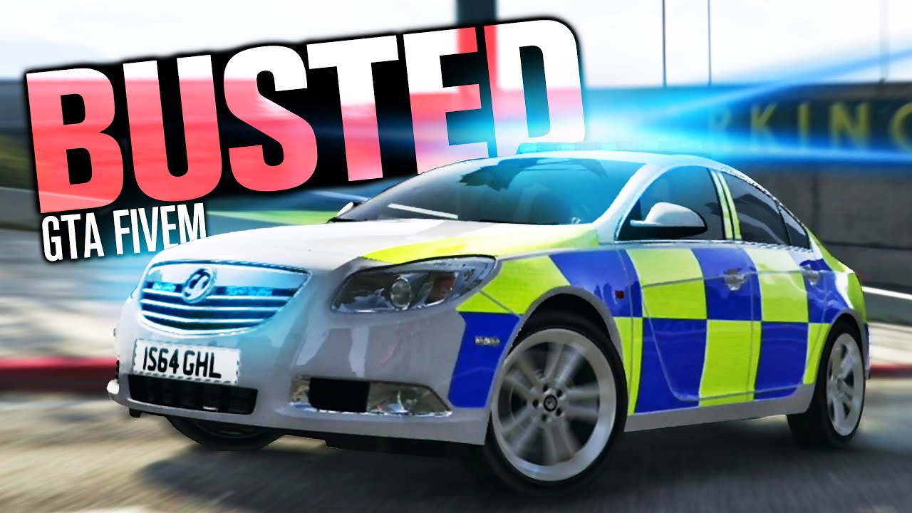 GTA 5 FiveM - BUSTED! Custom Cops & Robbers Server!