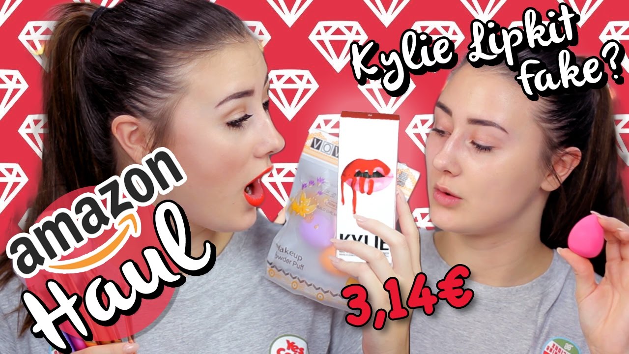 KYLIE JENNER LIP KIT FAKE - Mega günstige Amazon Beauty Produkte im Test | Sara Isabel