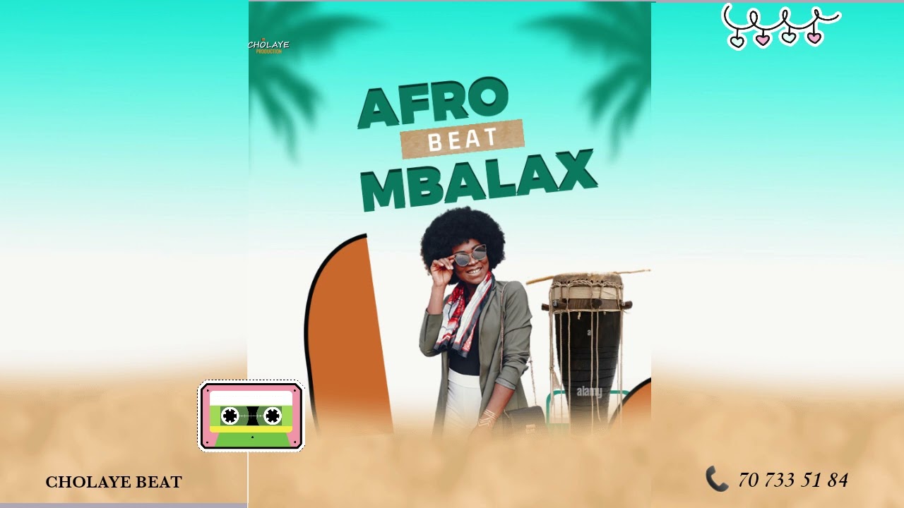 AFRO MBALAX MARIMBA INSTRUMENTAL 2022 - Prod By Cholaye _ Real Afrobeat Mbalax