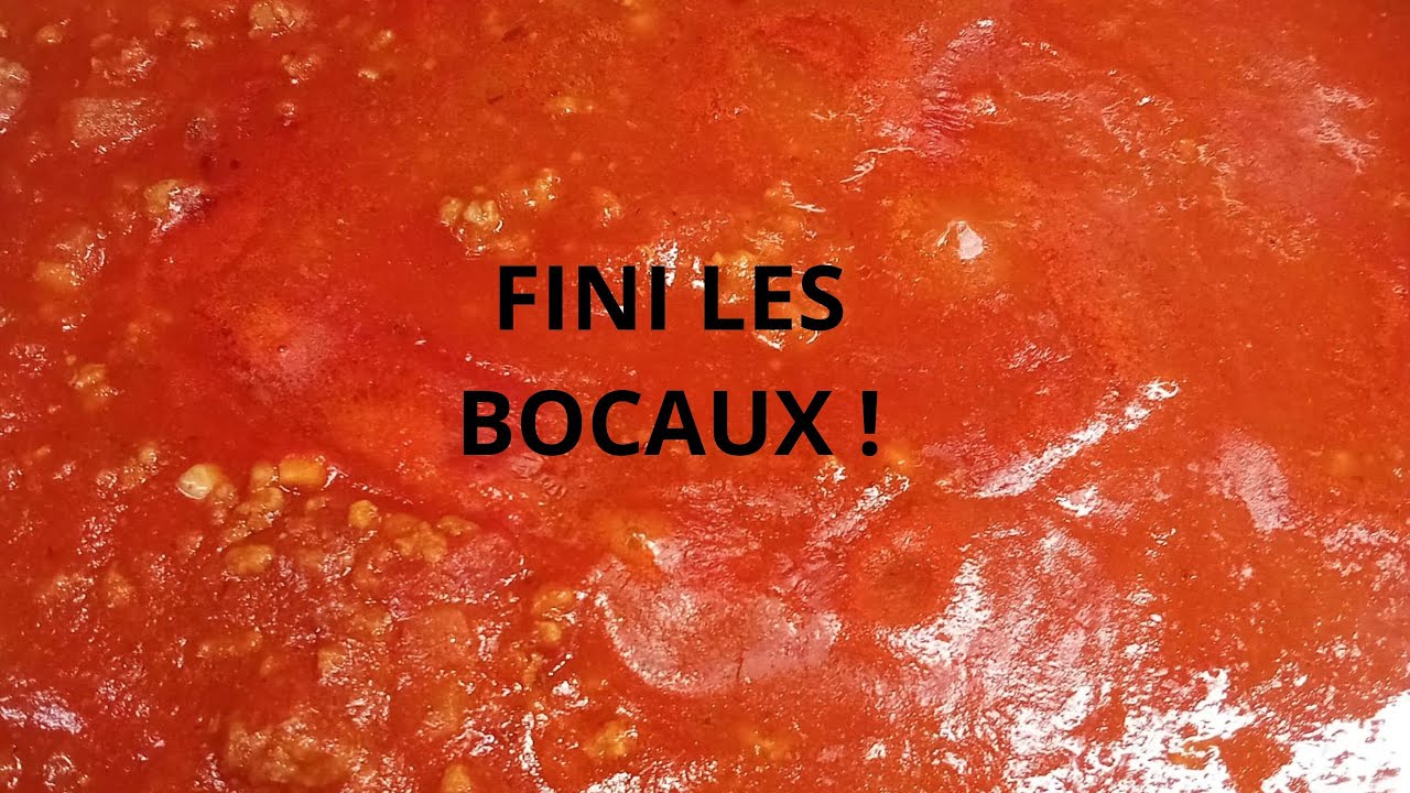 Bolognaise maison pur bœuf en 20 minutes : Arrêtez d acheter des conserves