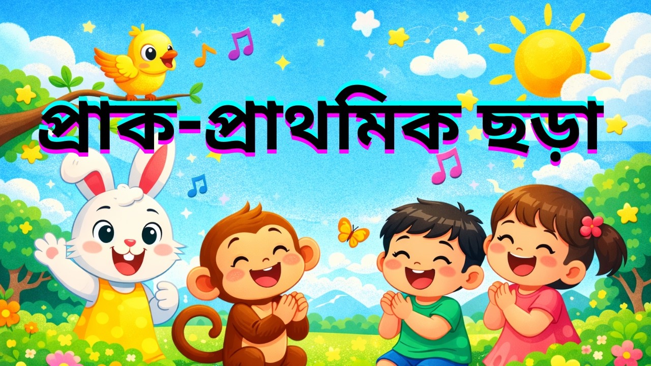 প্রাক প্রাথমিক স্বরবর্ণের ছড়া | বাংলা স্বরবর্ণ শেখার মজার ছড়া