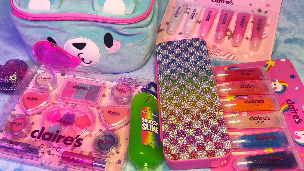 ASMR Claire’s Makeup Haul (Whispered)