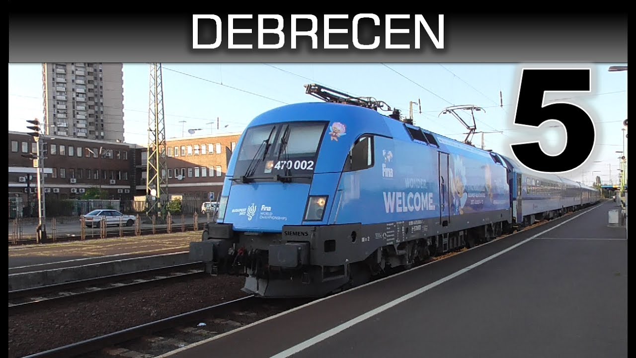 Vonatok Debrecen állomáson 5 / Trains in Debrecen station 5