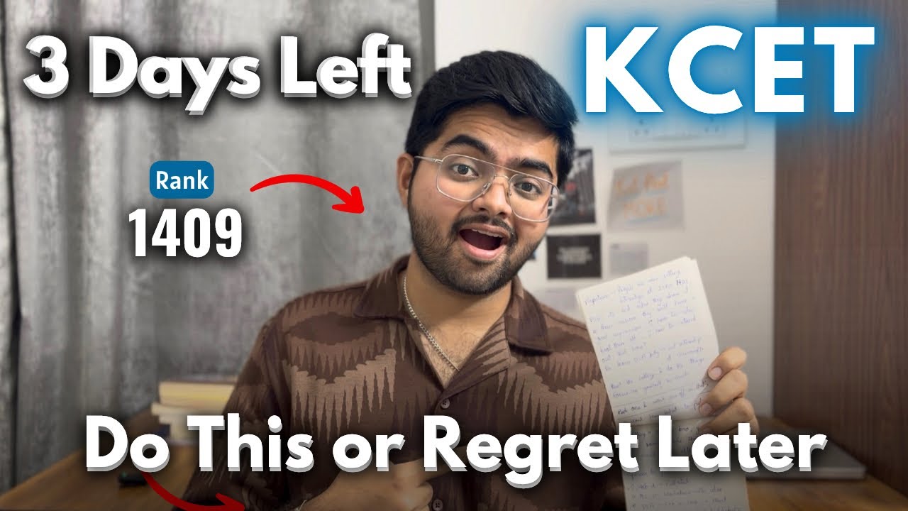 90% of Students Will Regret This After KCET 2026 Exam