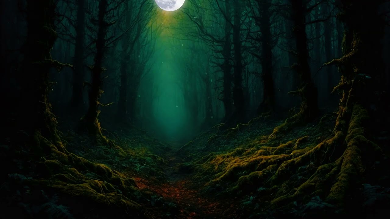 Night Forest Sounds  Deep Sleep, Meditation, etc