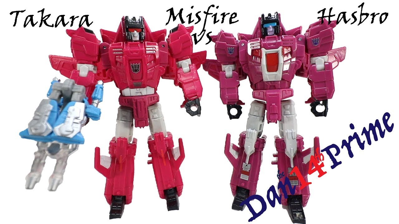 Misfire Transformers Takara Legends vs Hasbro Titans Return