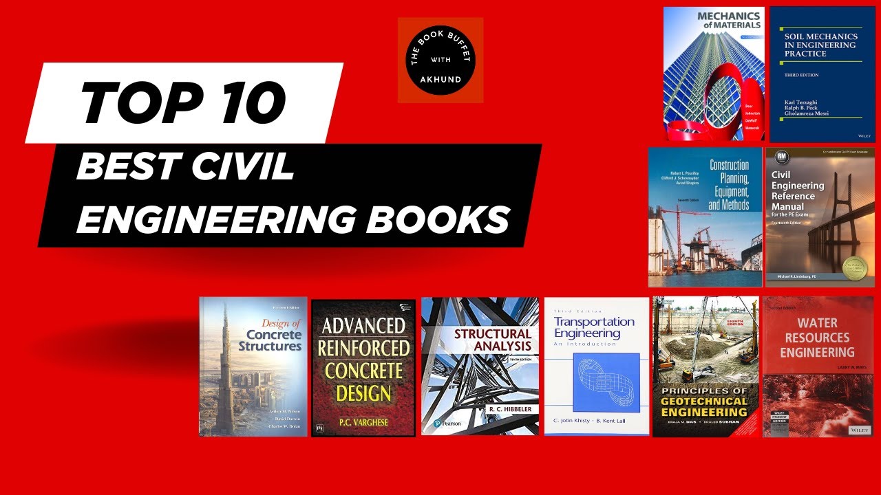 Top 10 Best Civil Engineering Books of all Time
