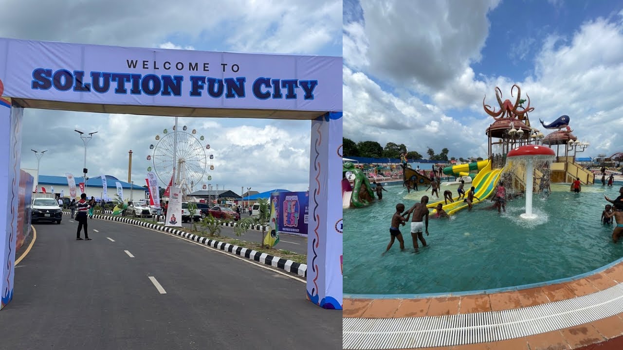 Solution Fun City Awka,Anambra State  || Official Opening Of The Biggest Amusement Park In Nigeria
