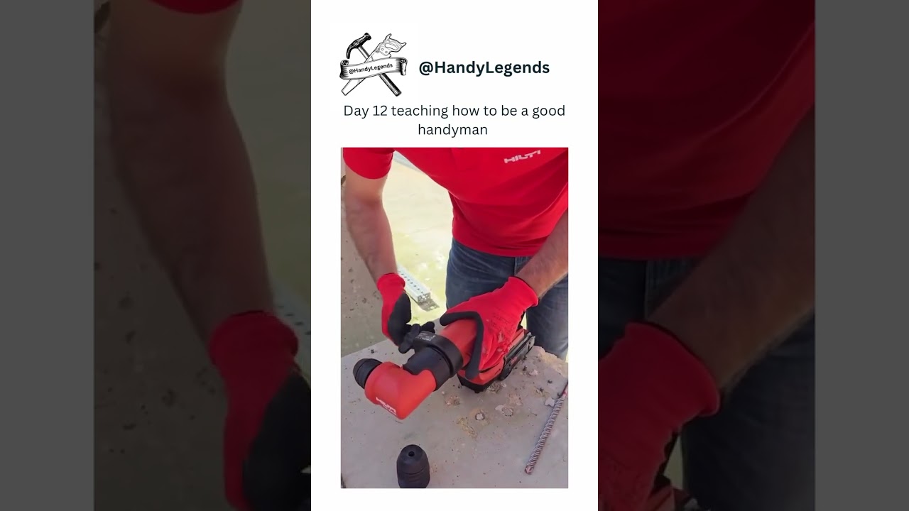 🔥Teaching you how to be the man of the house! Subscribe for more! 🛠️ #HandyLegends#DIY#HandymanHacks