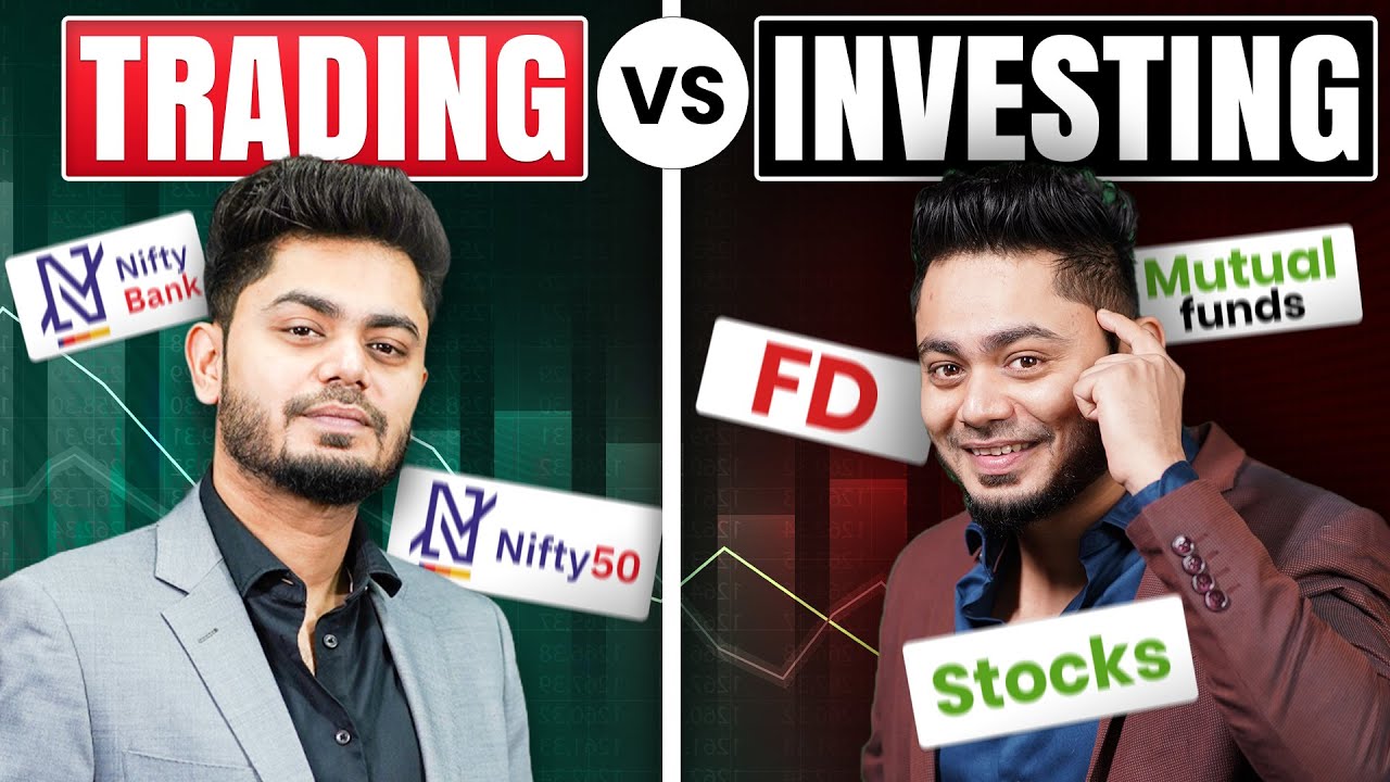 TRADING vs INVESTING!💸📈