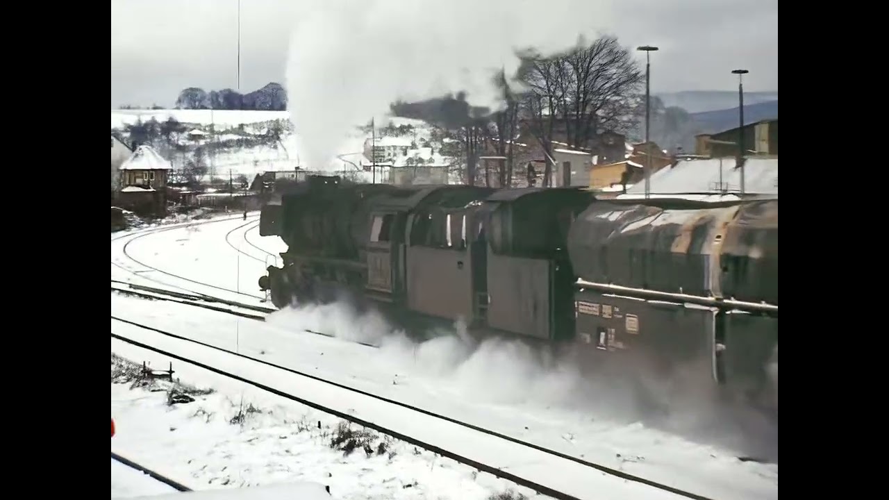 Dampflokabschied 1976 (Teil3a) Wintertage in Herzberg (WDR5 Scan)