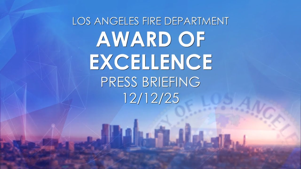 Award of Excellence Press Briefing 12/12/25
