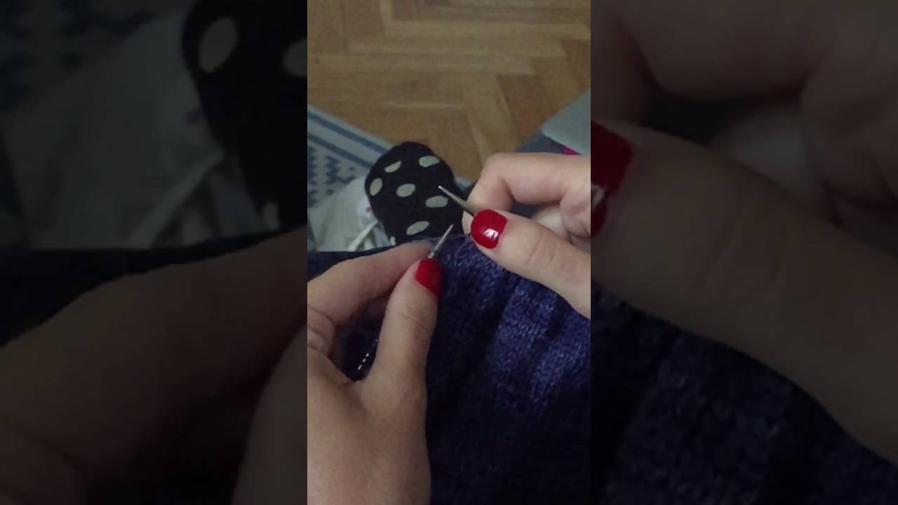 La méthode continentale : slow motion de la maille endroit