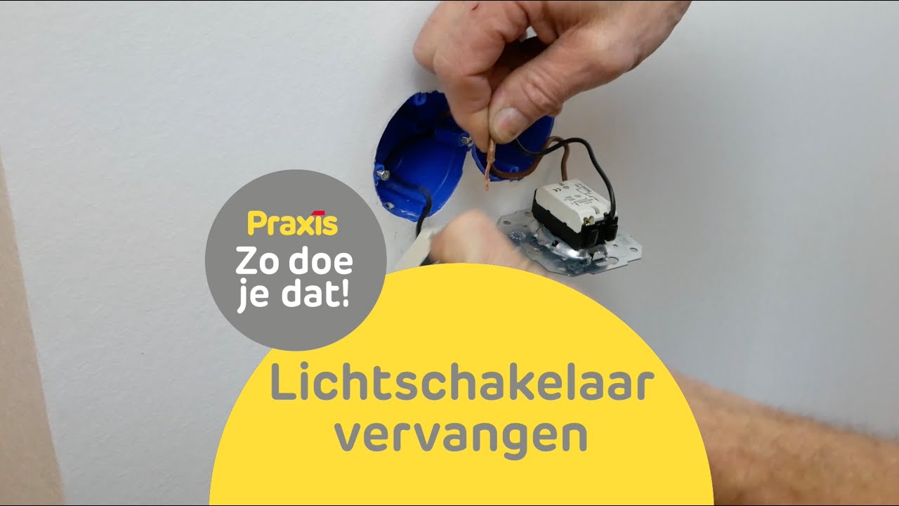 Hoe vervang je een lichtschakelaar? | Zo doe je dat | Praxis