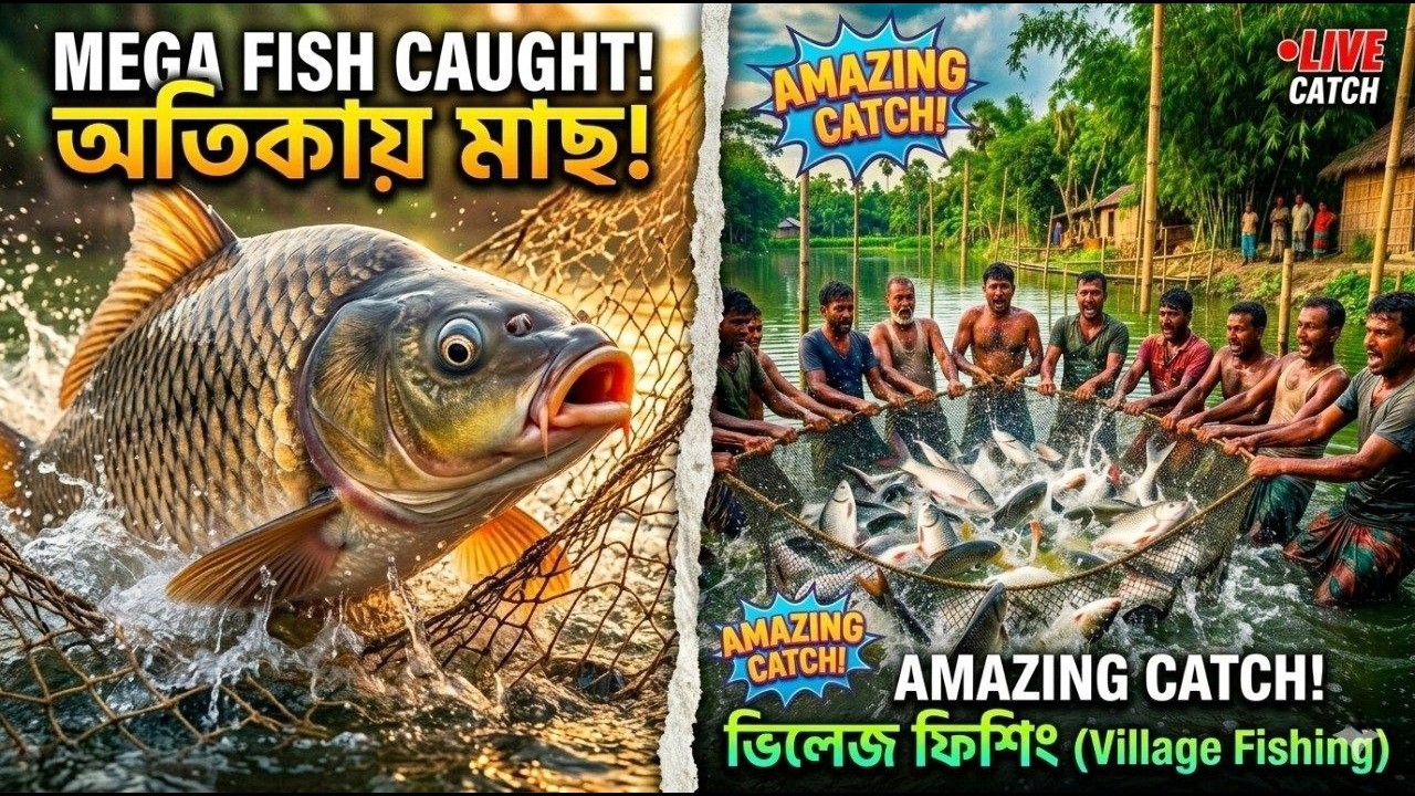 Most Amazing & Unbelievable Big Pond Fishing Video 2026 | Everyone Should Watch This Fishing Video