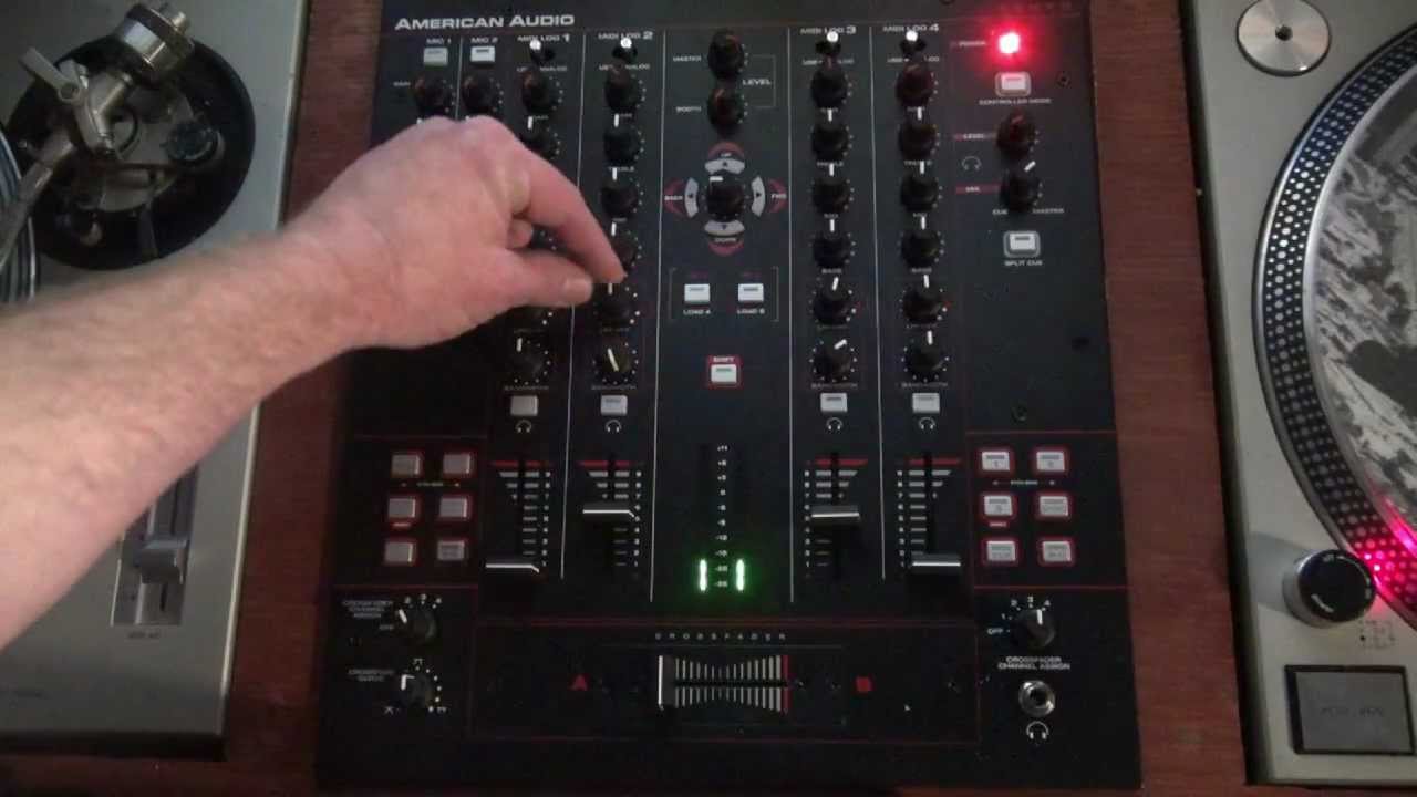 NEW American Audio 14 MXR Test Drive with Time Coded Vinyl