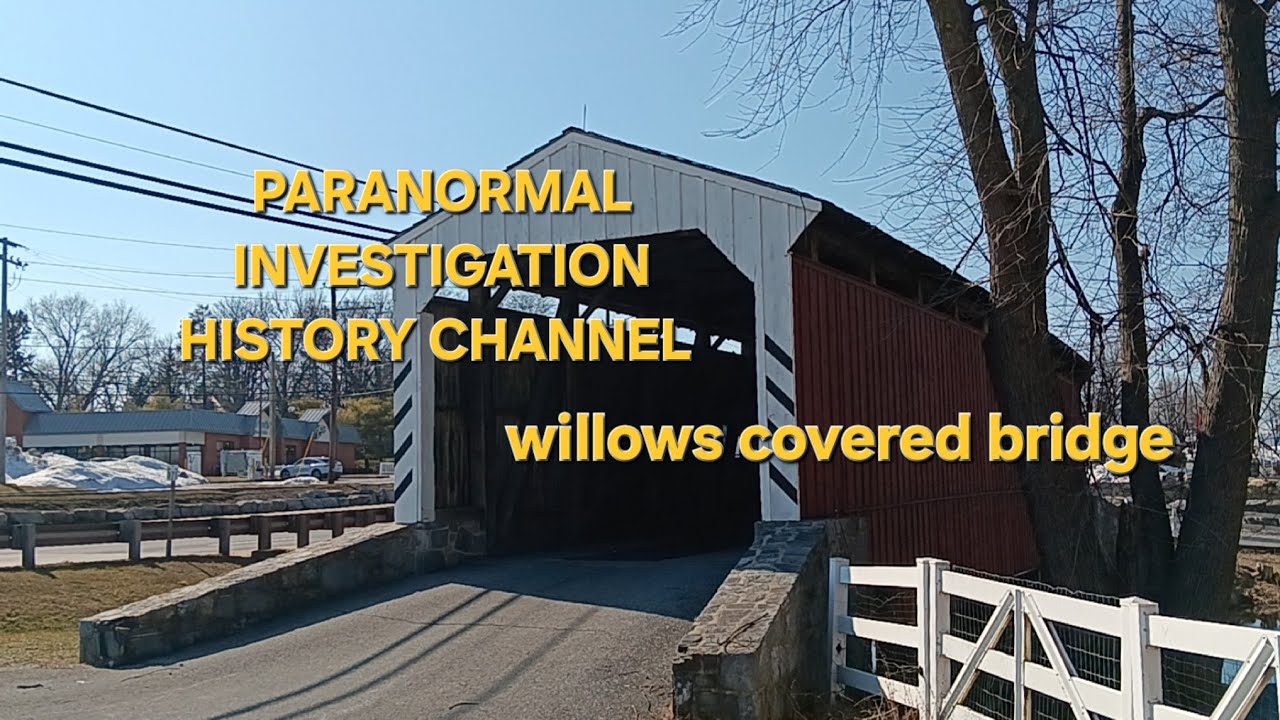 Willows Covered Bridge in Lancaster, pennsylvania 