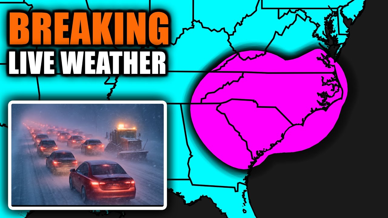 🔴 LIVE - Major Winter Storm PRE Coverage - Forecast Model Breakdown