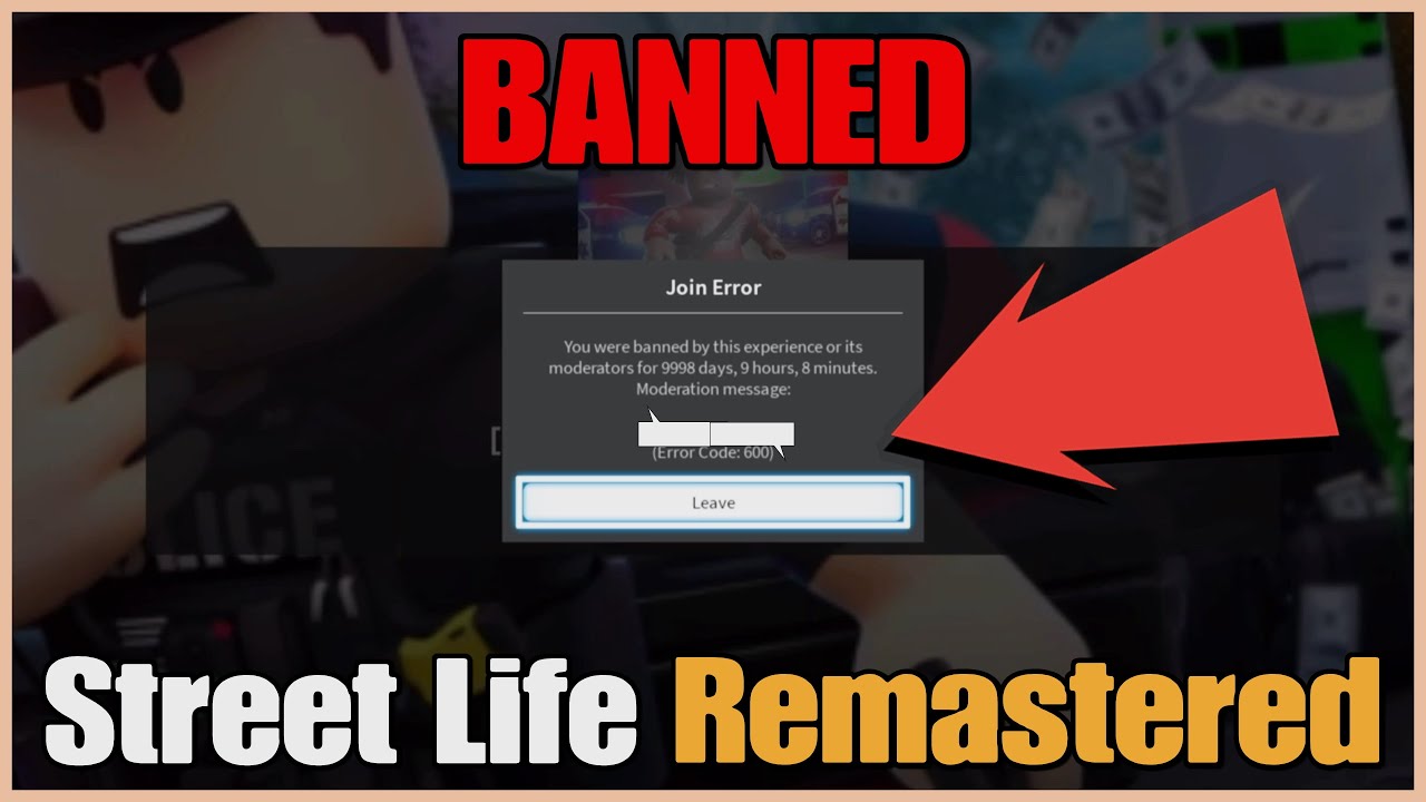 How I Got BANNED in STREET LIFE REMASTERED (Roblox)