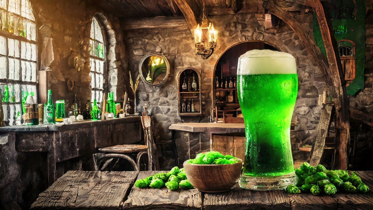 Celebrate St. Patrick's Day - Irish Pub Edition! 3 Hrs of Original Art | Celtic Music | Frame TV ART